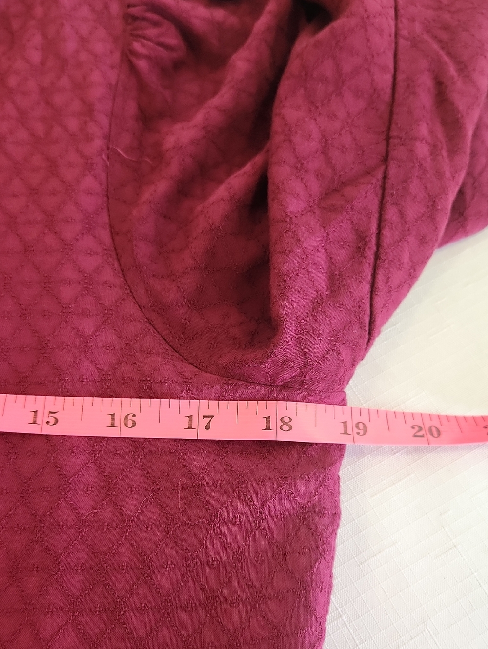 Penelope Rose Plum Ruffeled Prairie Dress. Size Jrs. XL - Picture 9 of 10